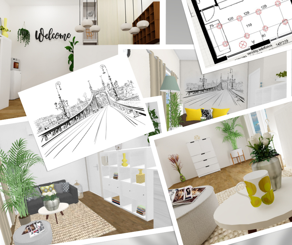 Egy budapesti szálláshely recepciója